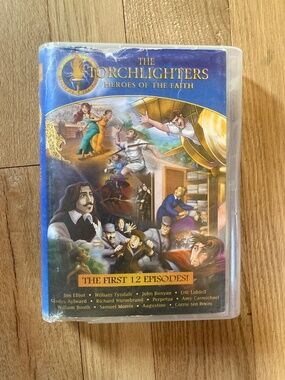 Torchlighters 12 DVD Set EUC HTF Vision Homeschooling Kids Movies History School